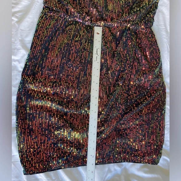 GRACE KARIN Women's Sparkly Cocktail Holiday Cap Sleeve Evening Shift Dress SZ L - Picture 14 of 17